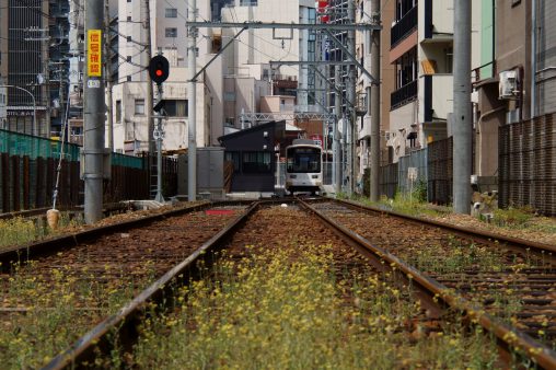 阪堺線恵美須町駅 – Ebisucho station